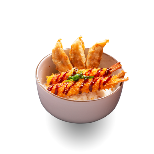 21. Ebi Furay Gyoza Don